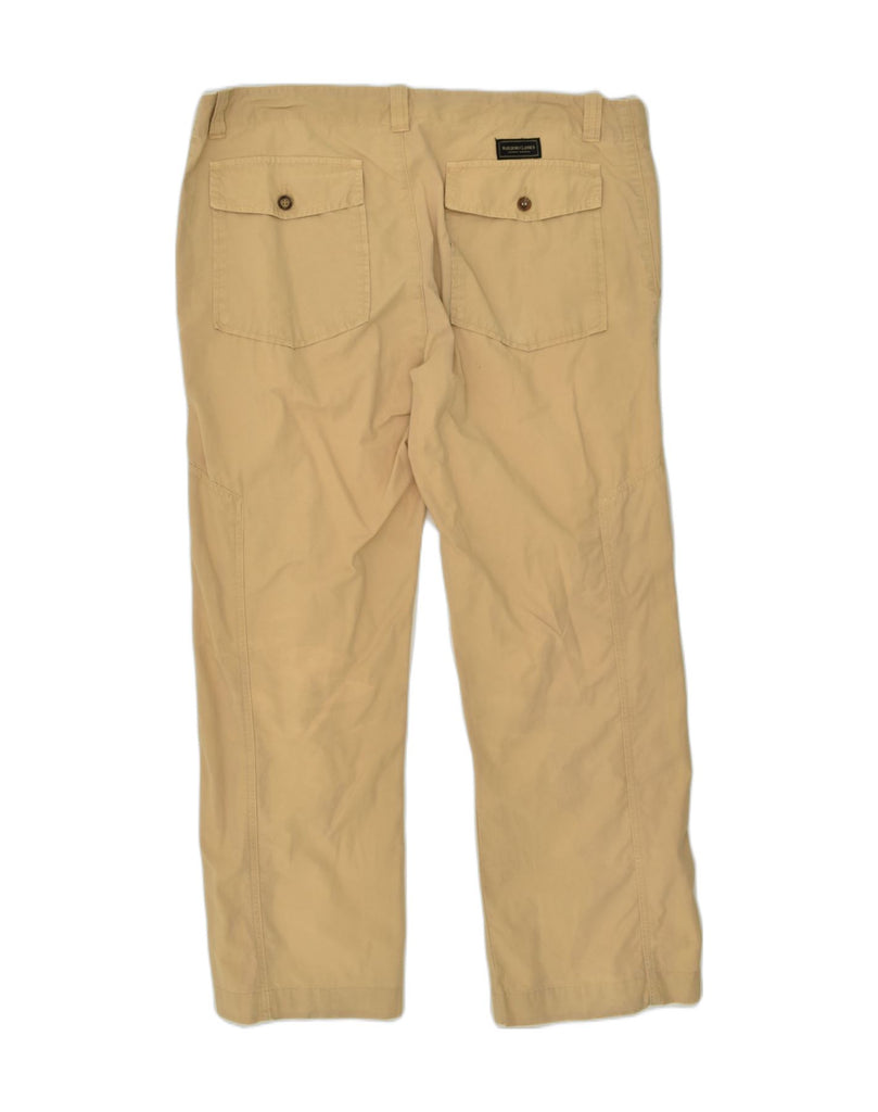 MARLBORO CLASSICS Mens Straight Chino Trousers W36 L28 Beige Cotton | Vintage Marlboro Classics | Thrift | Second-Hand Marlboro Classics | Used Clothing | Messina Hembry 