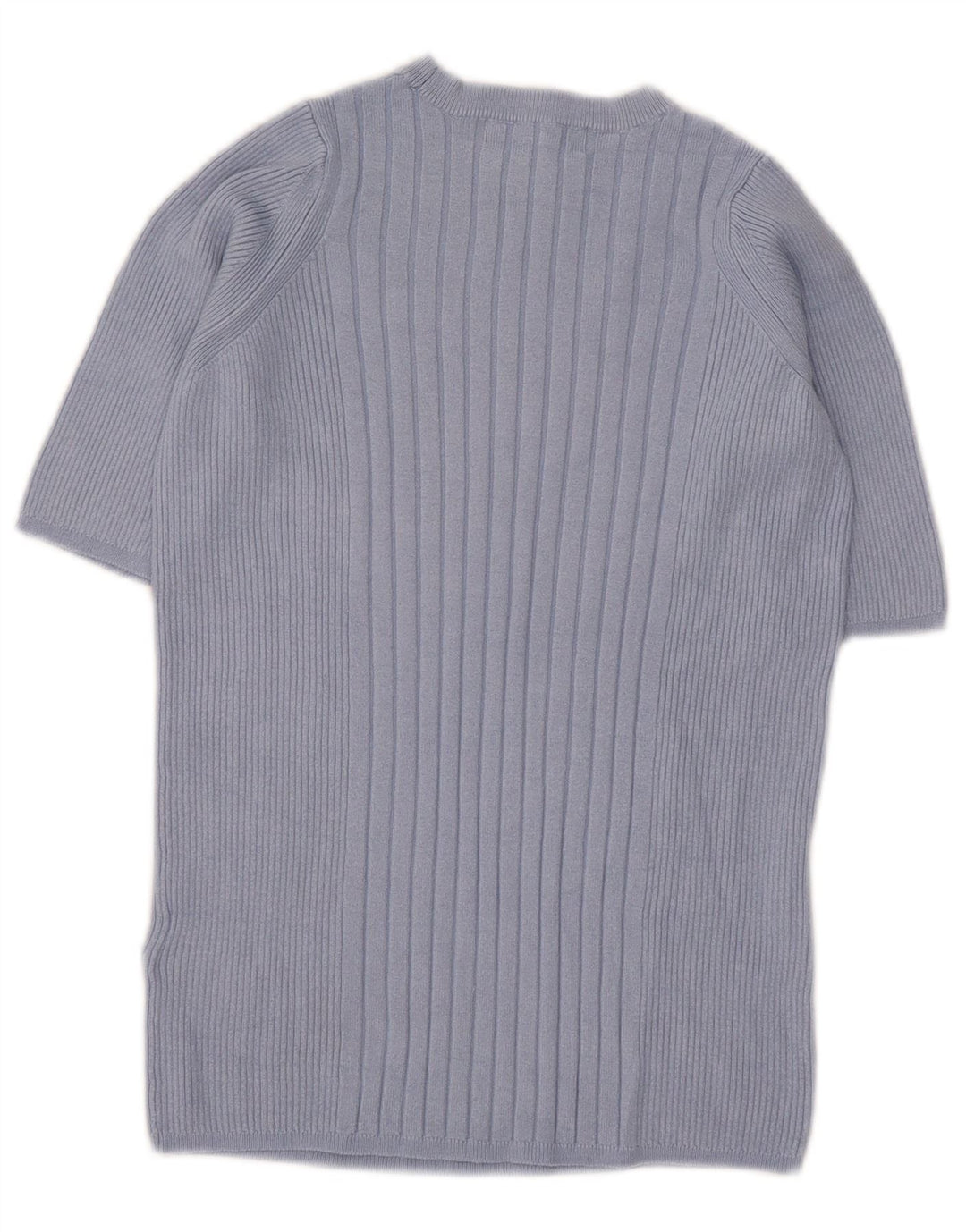 Marks & Spencer Womens Crew Neck Jumper Sweater UK 8 Small Blue