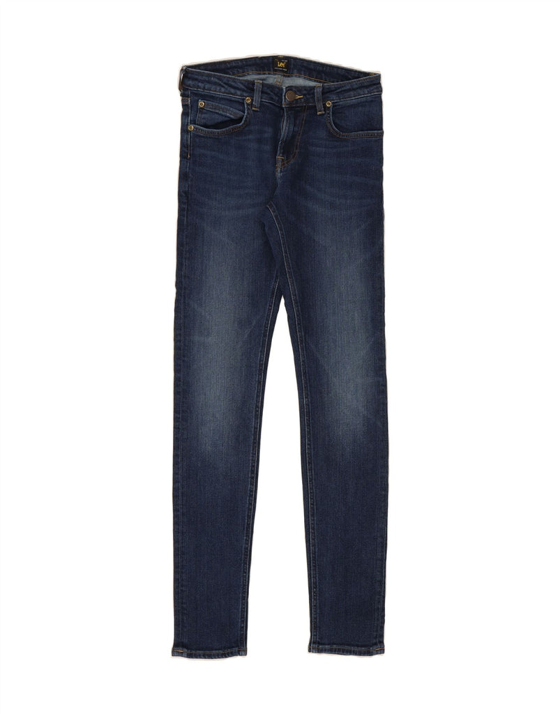 LEE Womens Malone Skinny Jeans W29 L34 Navy Blue Cotton Vintage Lee and Second-Hand Lee from Messina Hembry 
