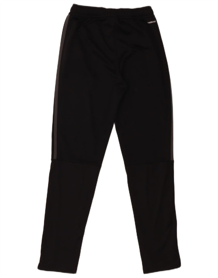 Adidas Boys Aeroready Tracksuit Trousers 13-14 Years  Black Polyester