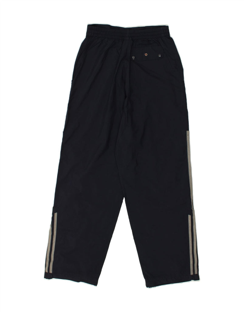 ADIDAS Mens Tracksuit Trousers XS W26 L31  Navy Blue Polyester | Vintage Adidas | Thrift | Second-Hand Adidas | Used Clothing | Messina Hembry 