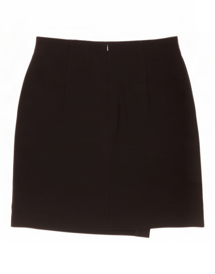 Marks & Spencer Womens Pencil Skirt UK 14 Large W32 Black Polyester