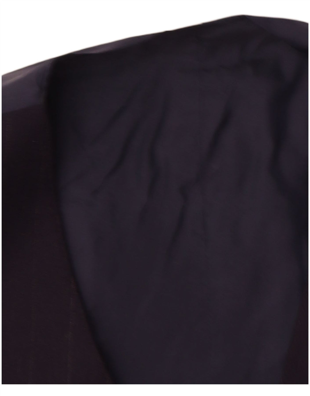 Vintage Mens Waistcoat Small Navy Blue Striped