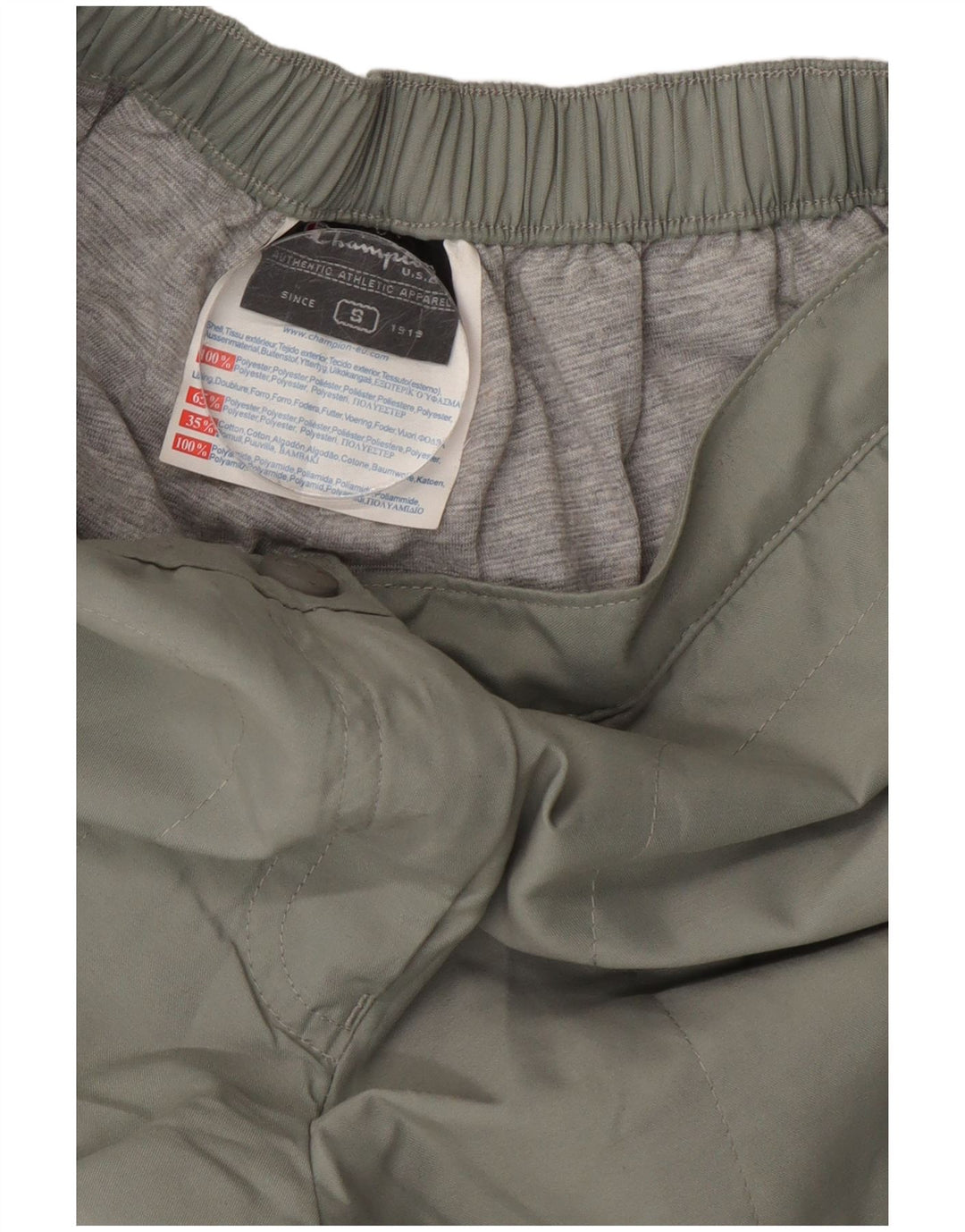 Champion Womens Windbreaker Trousers UK 8 Small Grey Polyester