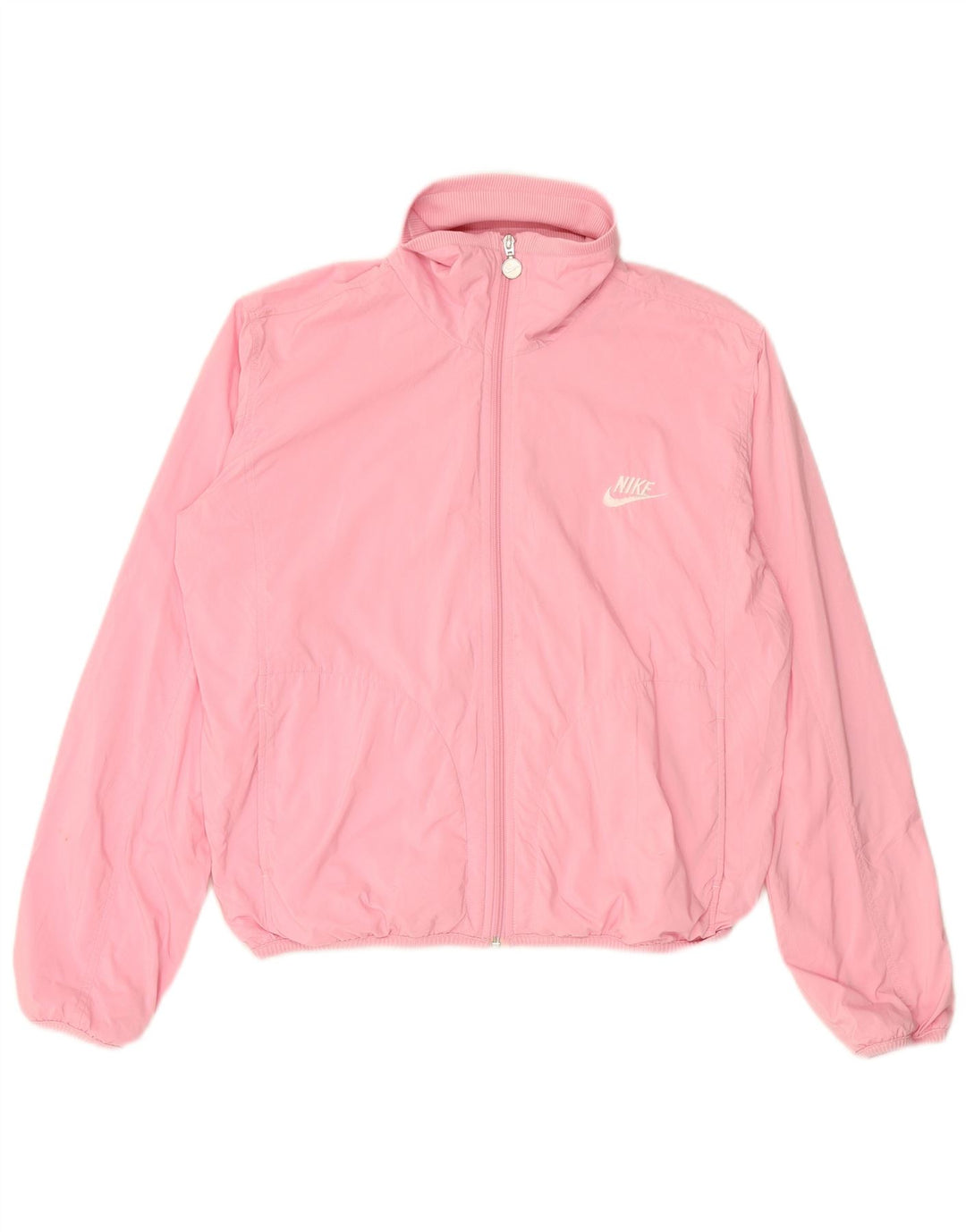 NIKE Womens Windbreaker Jacket UK 16/18 XL Pink Polyester
