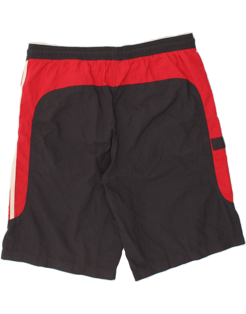 ADIDAS Mens Sport Shorts Large Grey Colourblock Polyamide | Vintage Adidas | Thrift | Second-Hand Adidas | Used Clothing | Messina Hembry 