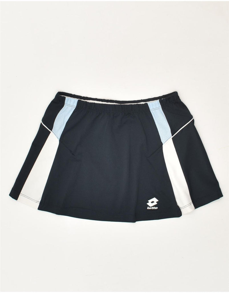 LOTTO Womens Tennis Skirt W24 XS Navy Blue Colourblock | Vintage Lotto | Thrift | Second-Hand Lotto | Used Clothing | Messina Hembry 