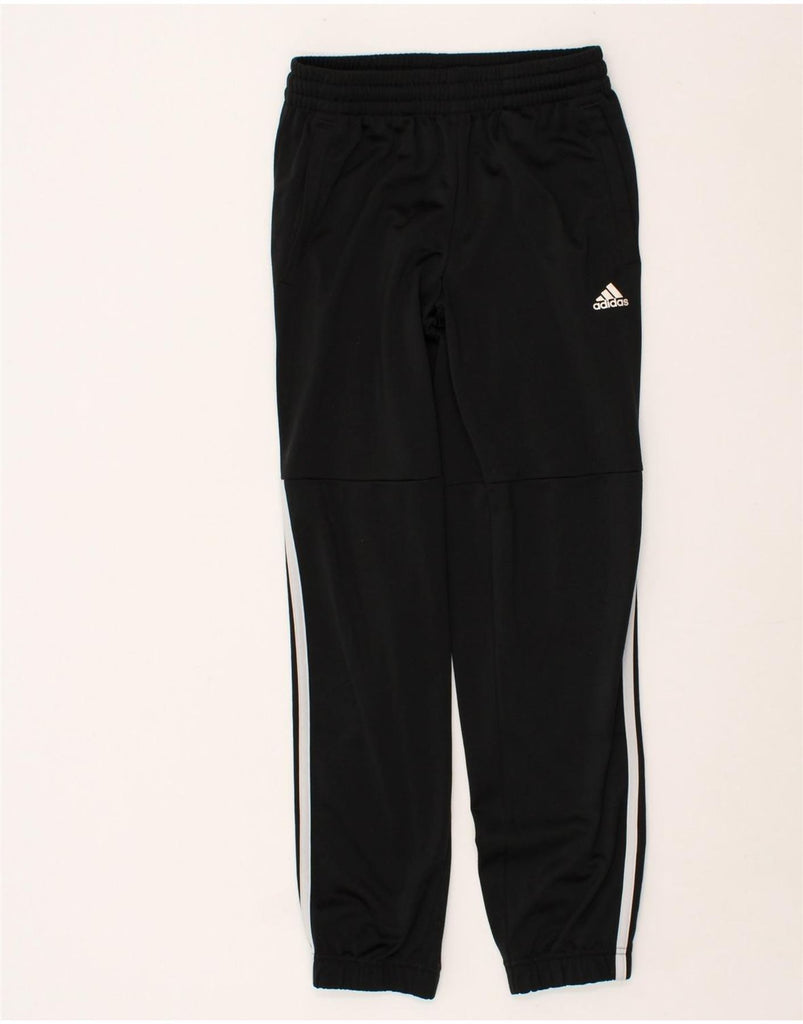 ADIDAS Boys Tracksuit Trousers Joggers 9-10 Years Black | Vintage Adidas | Thrift | Second-Hand Adidas | Used Clothing | Messina Hembry 