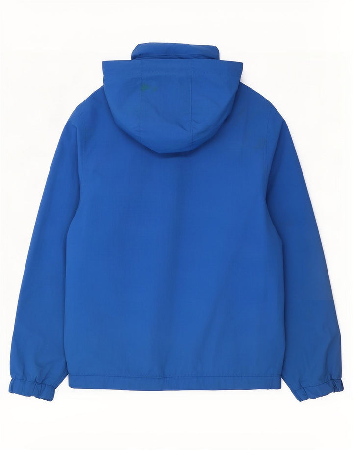 Levi's Boys Hooded Rain Jacket 11-12 Years Blue Colourblock Nylon