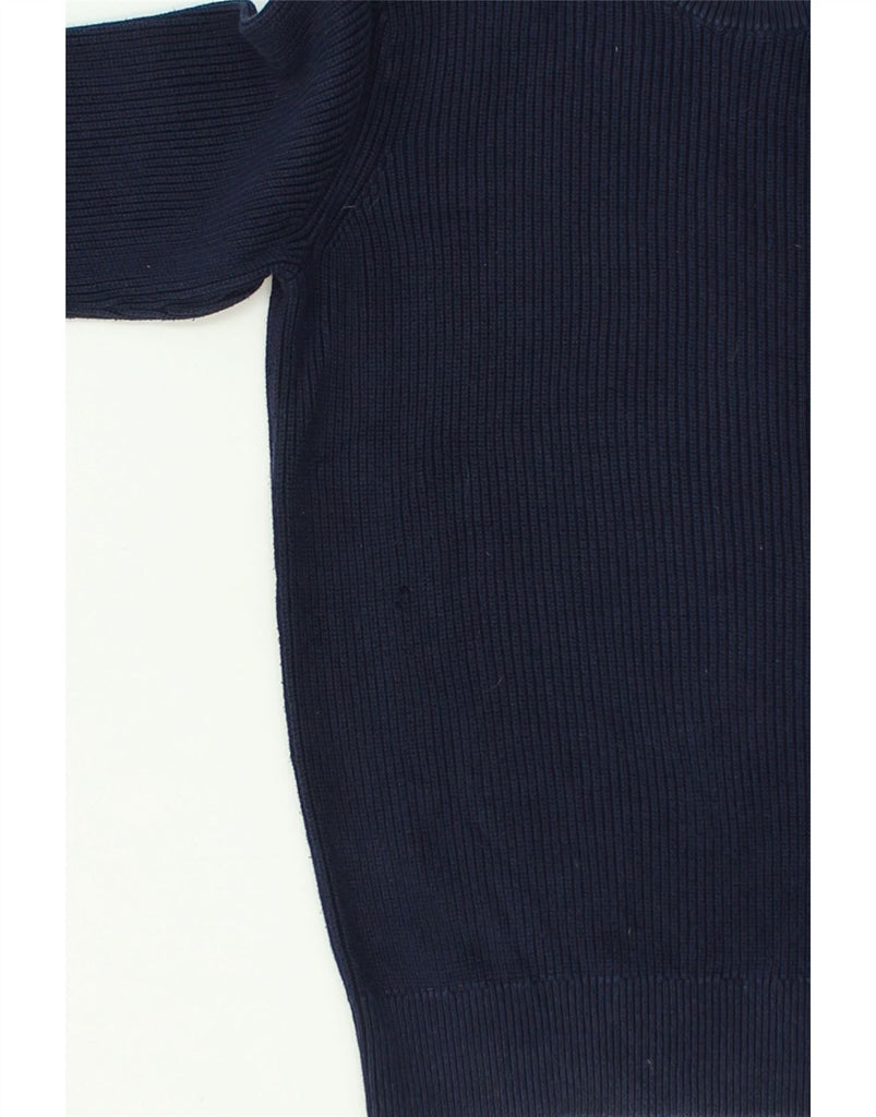 CALVIN KLEIN Boys Crew Neck Jumper Sweater 11-12 Years Navy Blue Cotton | Vintage Calvin Klein | Thrift | Second-Hand Calvin Klein | Used Clothing | Messina Hembry 