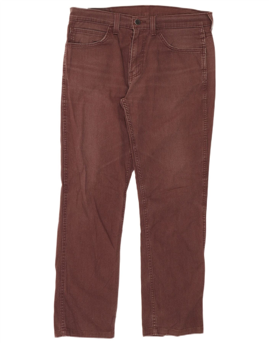 Levi's Mens 511 Slim Jeans W34 L29 Brown Cotton