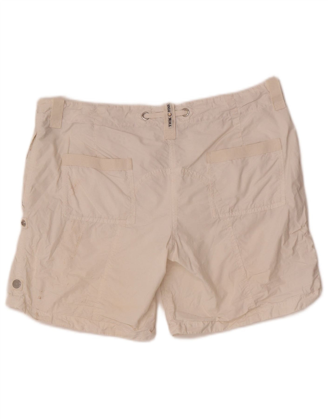 Think Pink Womens Cargo Shorts W30 Medium White Cotton