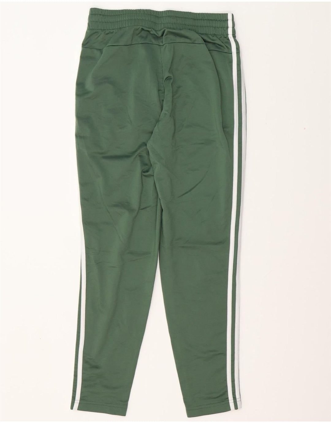 ADIDAS Womens Tracksuit Trousers Joggers UK 8/10 Small  Green