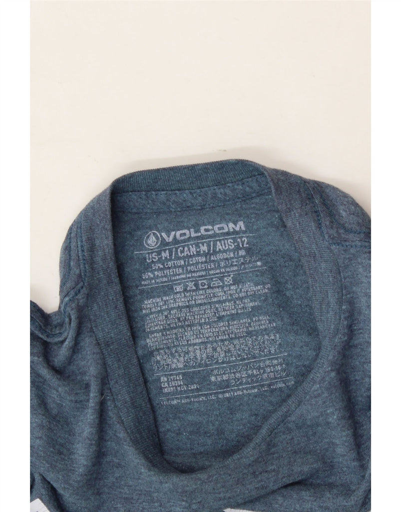 VOLCOM Boys Graphic T-Shirt Top 11-12 Years Medium Blue Cotton Vintage Volcom and Second-Hand Volcom from Messina Hembry 