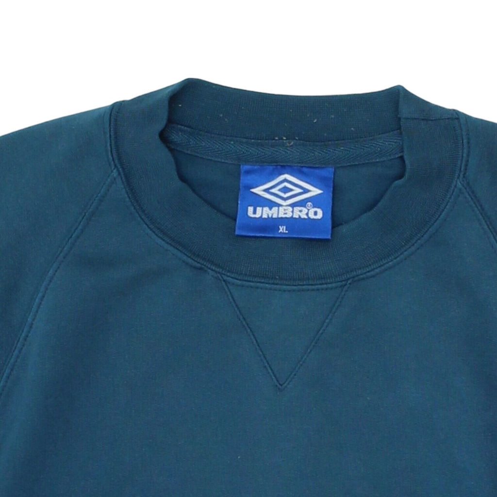 Everton FC Umbro Mens Blue Sweatshirt | Vintage 90s Football Sportswear VTG Vintage Messina Hembry and Second-Hand Messina Hembry from Messina Hembry 