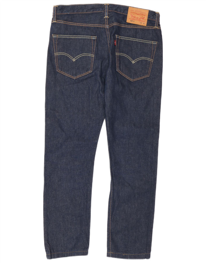 Levi's Mens 501 Straight Jeans W33 L27 Blue Cotton