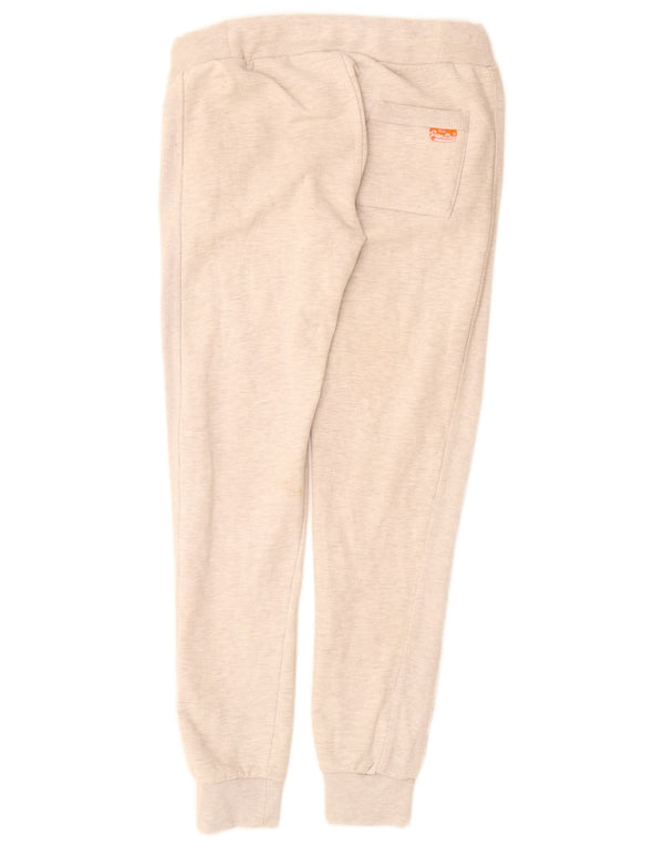 Superdry Womens Tracksuit Trousers Joggers UK 10 Small Grey Flecked