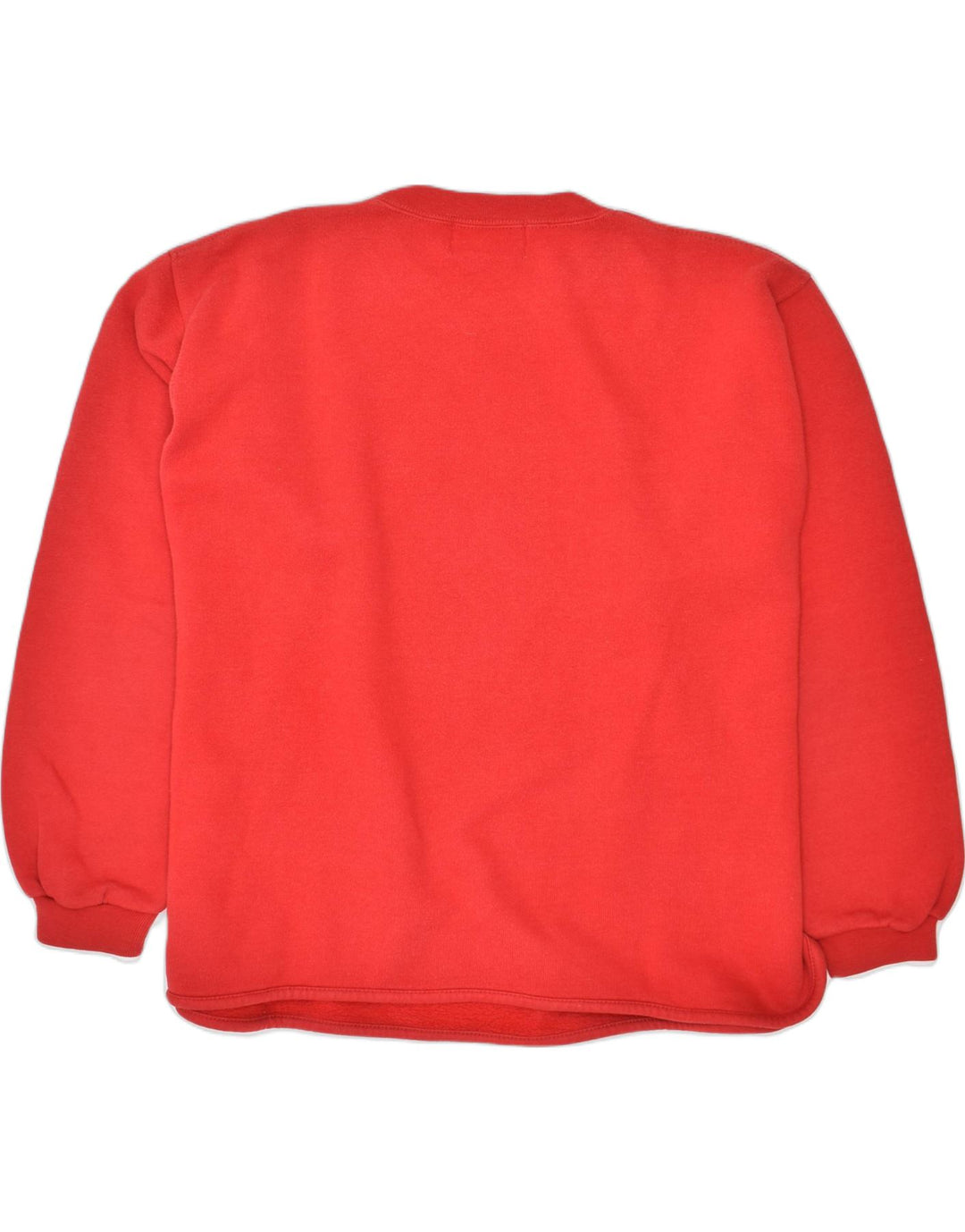 VINTAGE Girls Graphic Sweatshirt Jumper 13-14 Years Red Cotton | Vintage | Thrift | Second-Hand | Used Clothing | Messina Hembry 