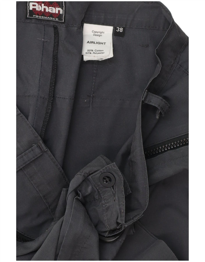 Rohan Mens Performance Hiking Trousers W38 L32 Grey Cotton