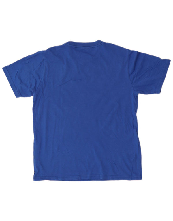 Tommy Hilfiger Boys Graphic T-Shirt Top 15-16 Years Large Blue Cotton