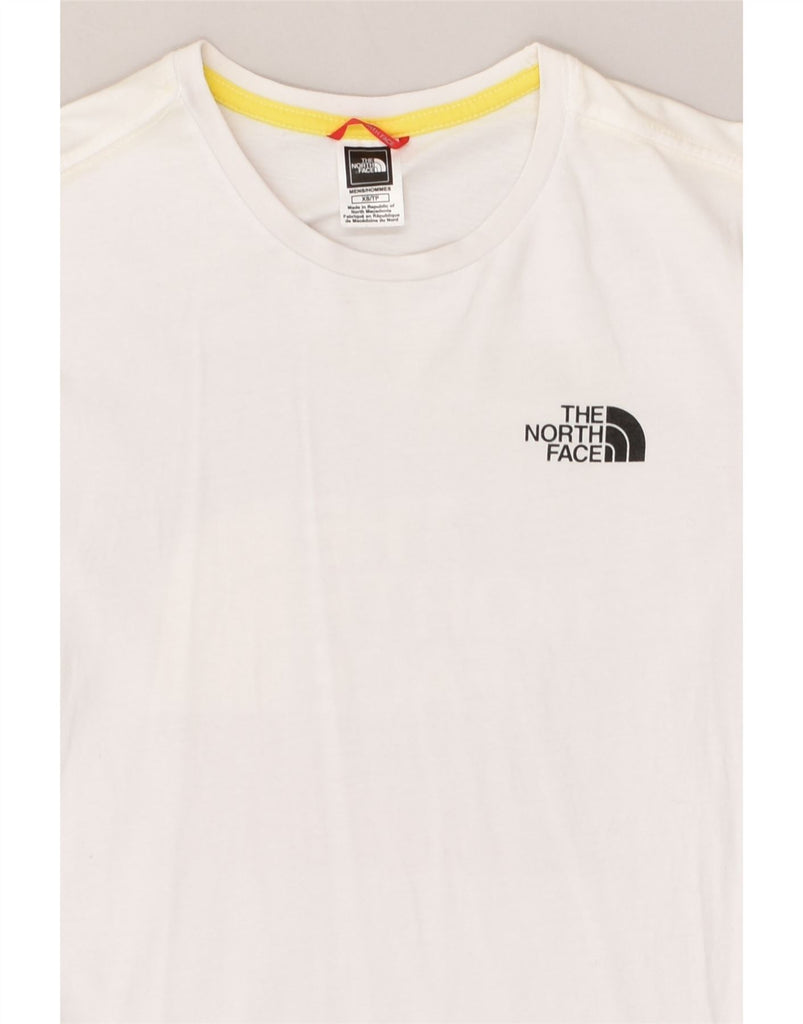 THE NORTH FACE Mens Graphic T-Shirt Top XS White Cotton | Vintage The North Face | Thrift | Second-Hand The North Face | Used Clothing | Messina Hembry 