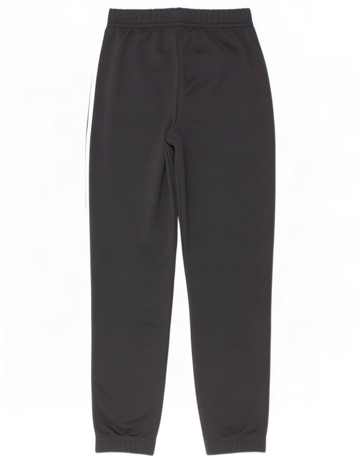 Adidas Boys Tracksuit Trousers Joggers 5-6 Years Black Polyester