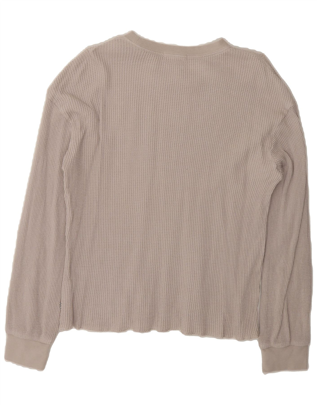 VANS Womens Top Long Sleeve UK 16 Large Grey Cotton Vintage Vans and Second-Hand Vans from Messina Hembry 
