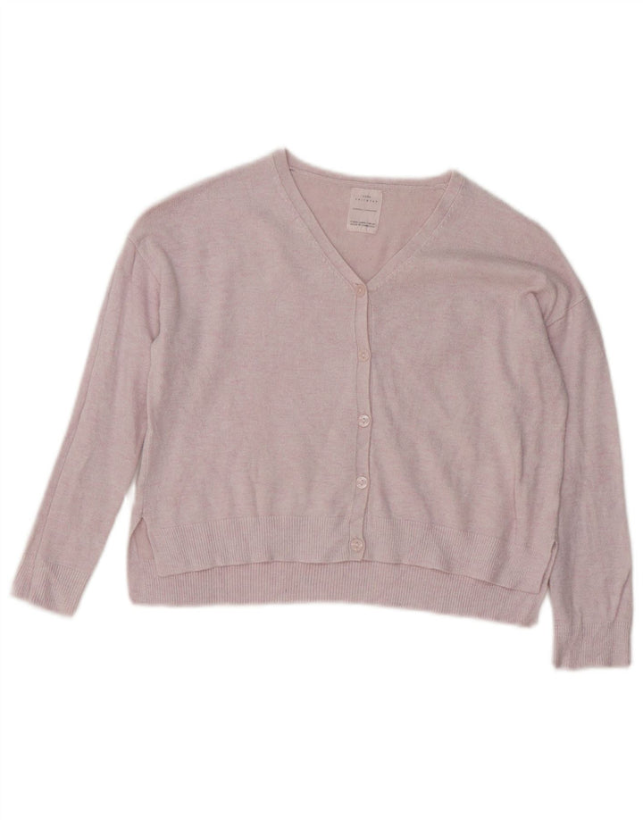 Zara Girls Cardigan Sweater 7-8 Years Pink
