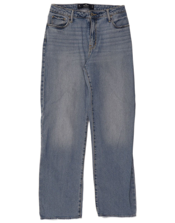 Hollister Womens Dad High Rise Straight Jeans US 5 Small W27 L30 Blue