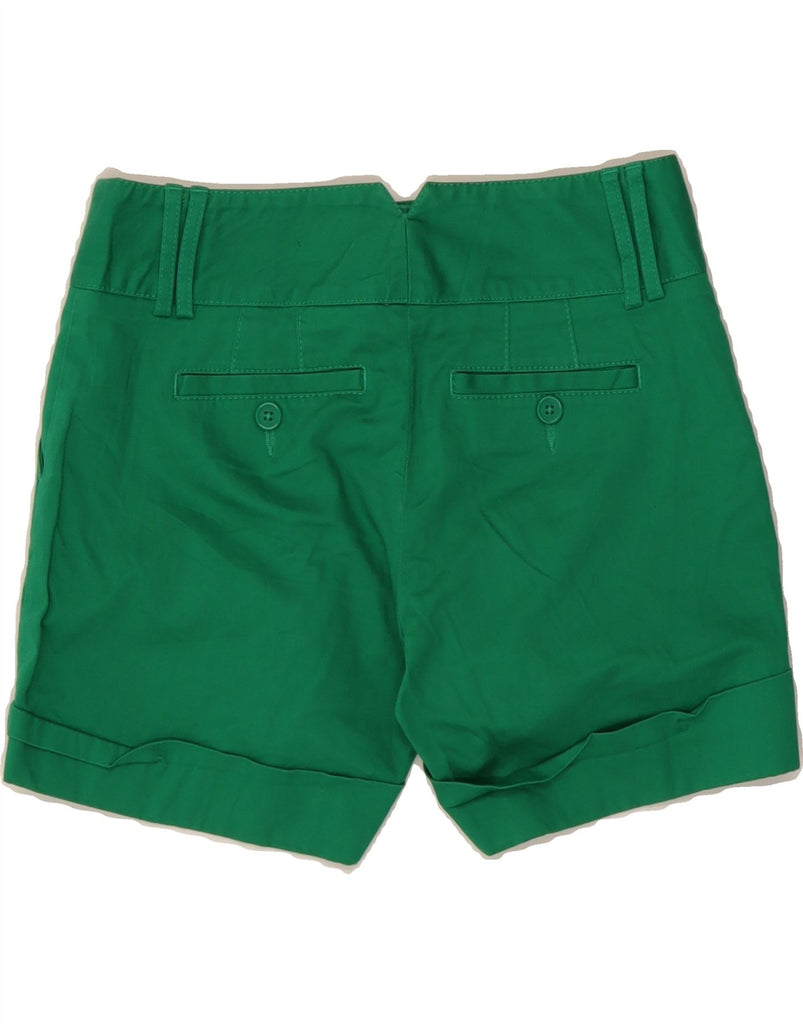 EXPRESS Womens High Waist Chino Shorts US 00 2XS W28 Green Cotton Vintage Express and Second-Hand Express from Messina Hembry 