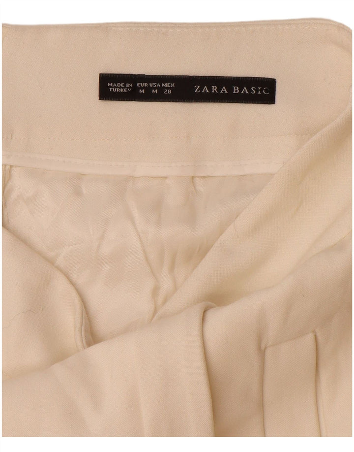 Zara Womens Mini Skirt Medium W28  White