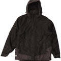Helly Hansen Mens Hooded Windbreaker Jacket UK 40 Large Black Colourblock