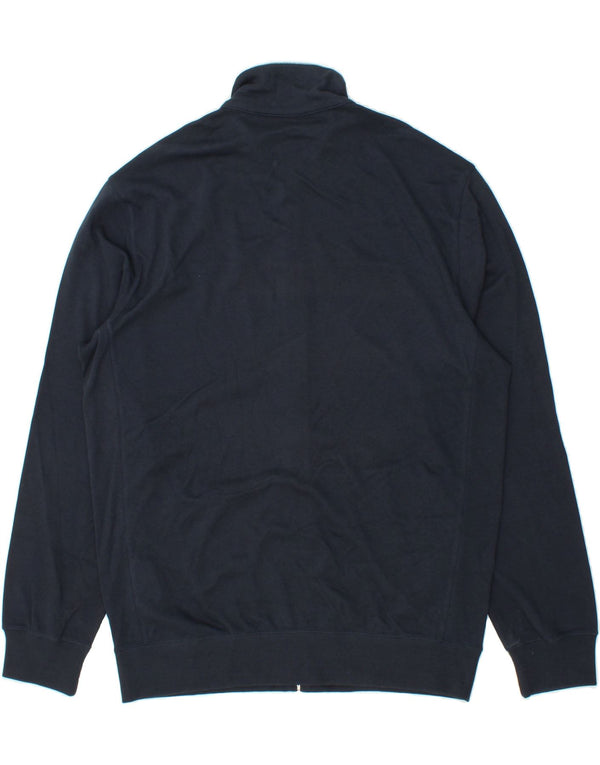 CHAMPION Mens Tracksuit Top Jacket 3XL Navy Blue Cotton