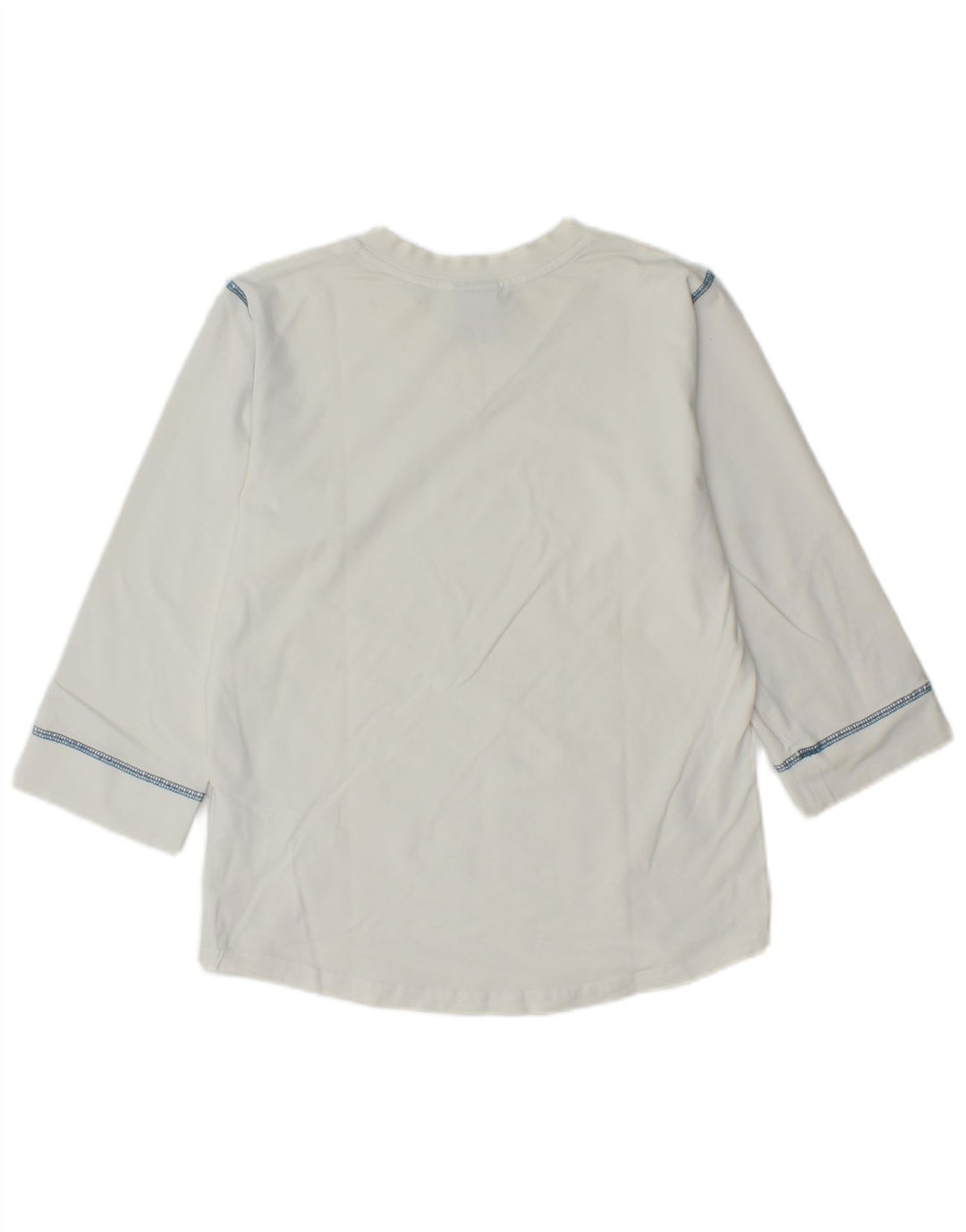 Nike Womens Top 3/4 Sleeve UK 14/16 Large White