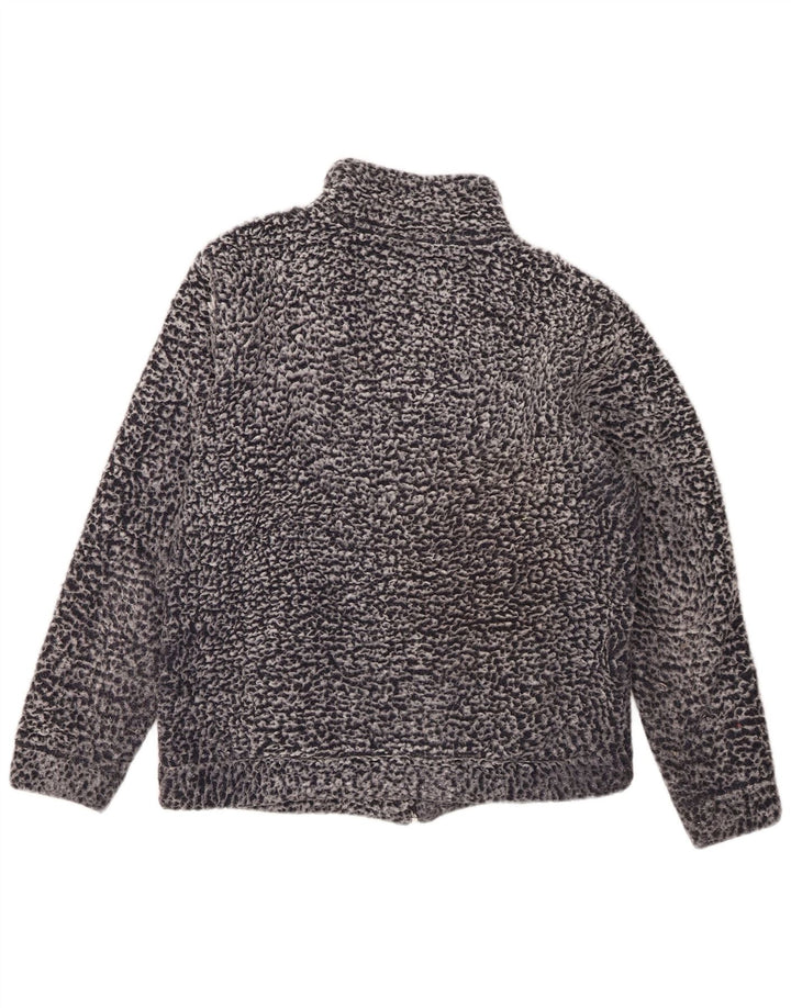Lotto Womens Fleece Jacket UK 16 Large Grey Polyester