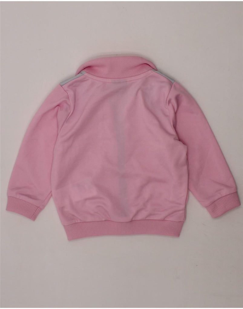 PUMA Baby Girls Graphic Tracksuit Top Jacket 6-9 Months Pink Colourblock Vintage Puma and Second-Hand Puma from Messina Hembry 