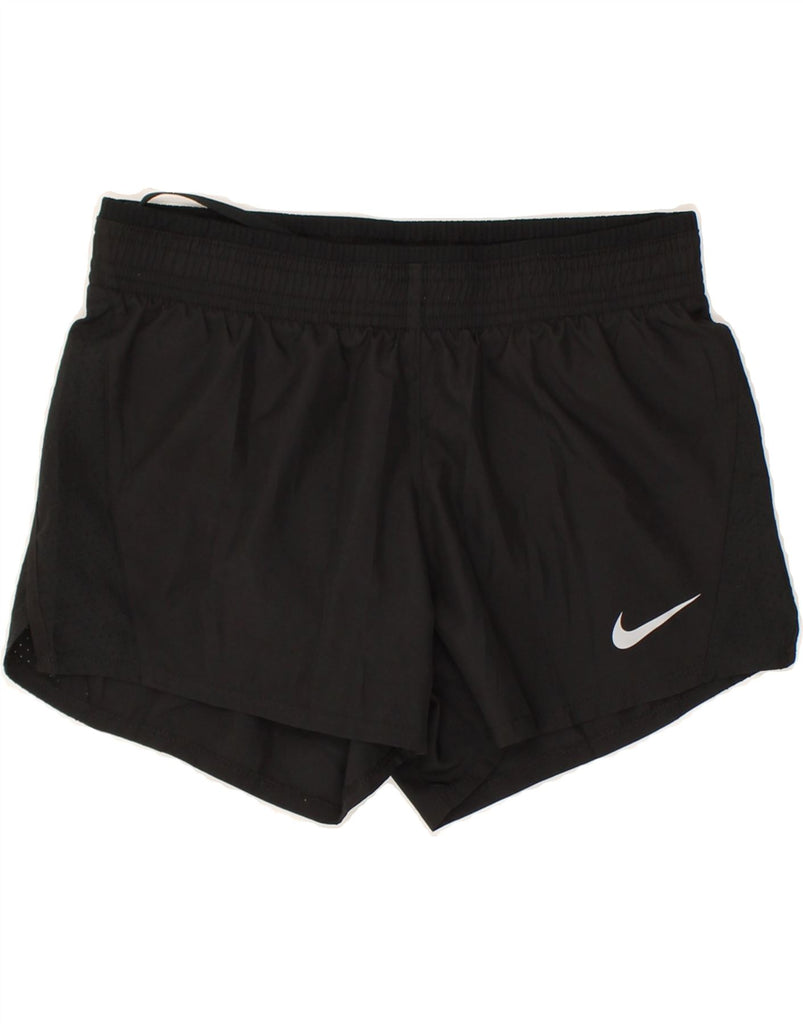 NIKE Boys Dri Fit Sport Shorts 13-14 Years XS Black Polyester | Vintage Nike | Thrift | Second-Hand Nike | Used Clothing | Messina Hembry 
