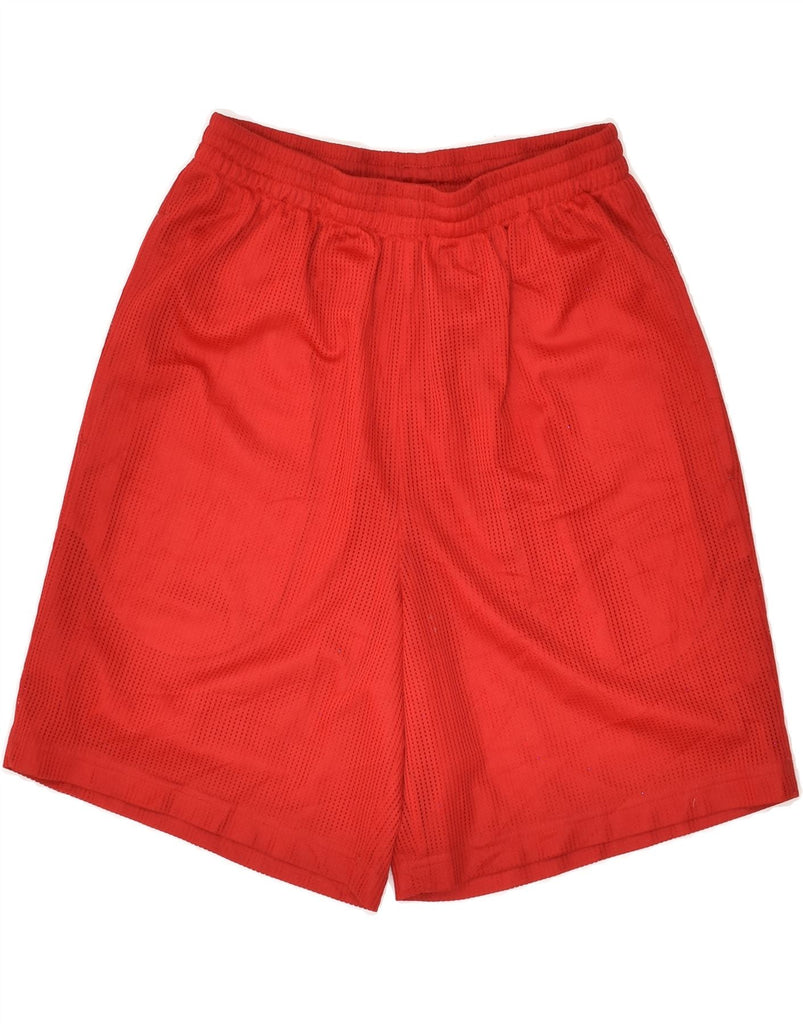 STARTER Mens Sport Shorts Small Red Polyester | Vintage Starter | Thrift | Second-Hand Starter | Used Clothing | Messina Hembry 