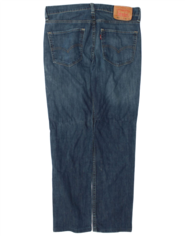 Levi's Mens 511 Slim Jeans W32 L32 Blue Cotton