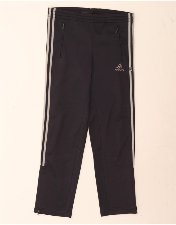 Adidas Boys Tracksuit Trousers 11-12 Years  Grey Polyester