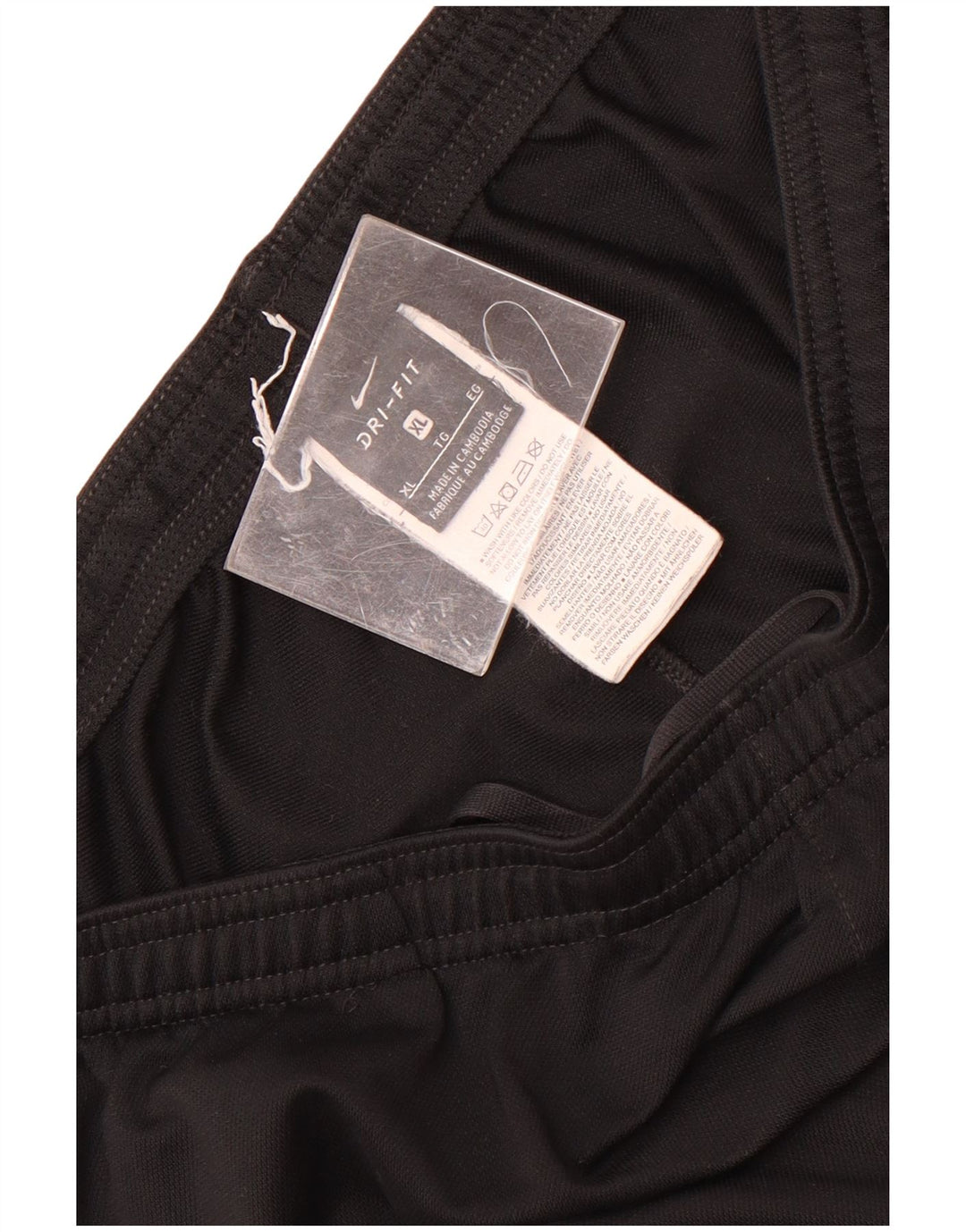 Nike Mens Dri Fit Tracksuit Trousers XL  Black Colourblock Polyester