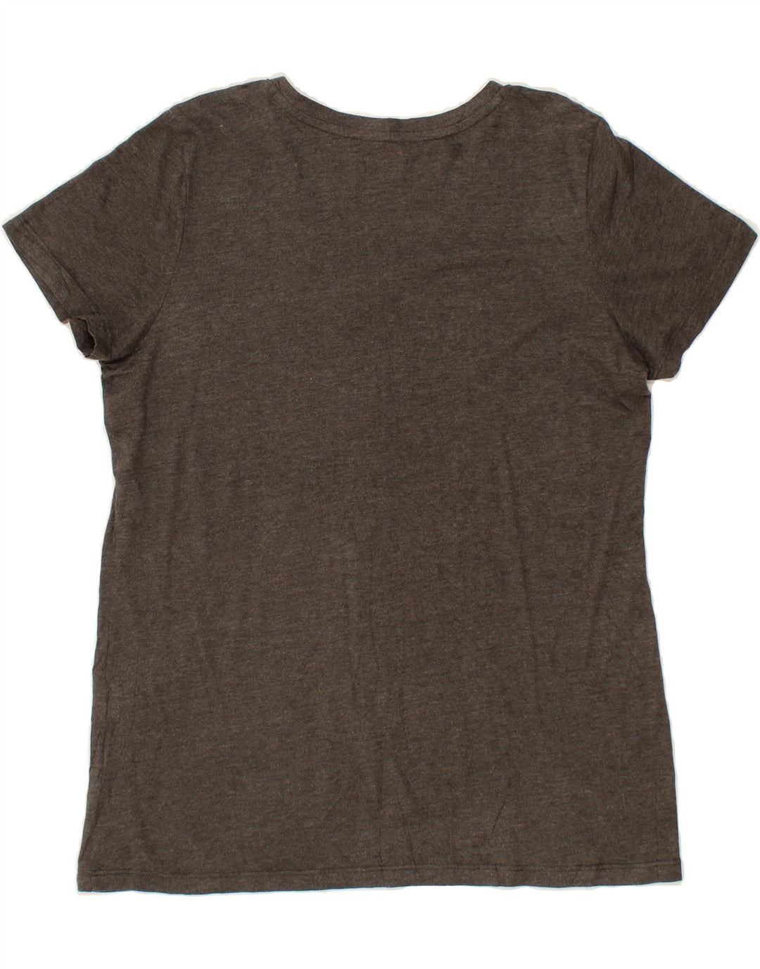 MAJESTIC Womens Graphic T-Shirt Top UK 18 XL Grey Polyester Vintage Majestic and Second-Hand Majestic from Messina Hembry 