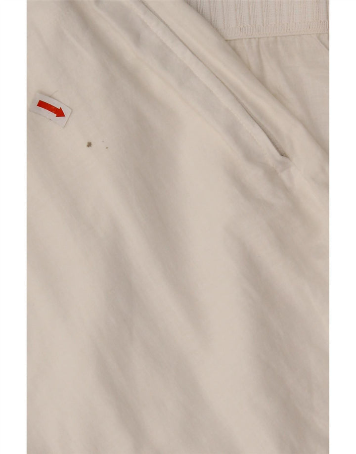 VINTAGE Womens A-Line Skirt W26 Small White