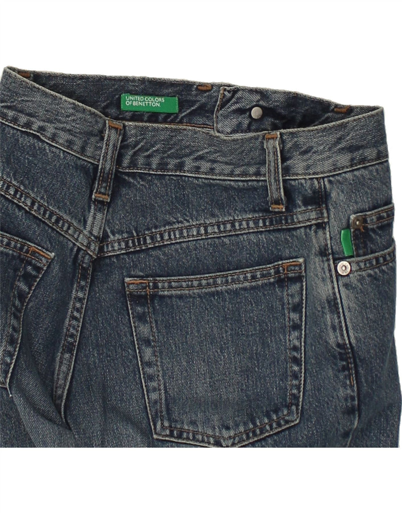 BENETTON Girls Straight Jeans 11-12 Years W25 L31  Blue Cotton | Vintage Benetton | Thrift | Second-Hand Benetton | Used Clothing | Messina Hembry 