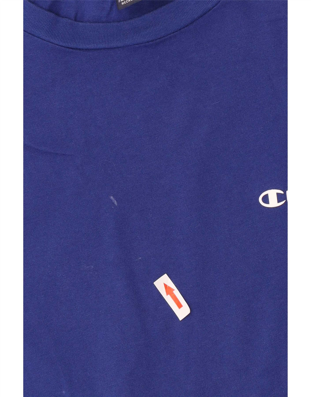 Champion Mens T-Shirt Top XL Blue Cotton