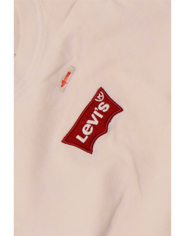 Levi's Mens Vintage Fit T-Shirt Top Medium White Cotton