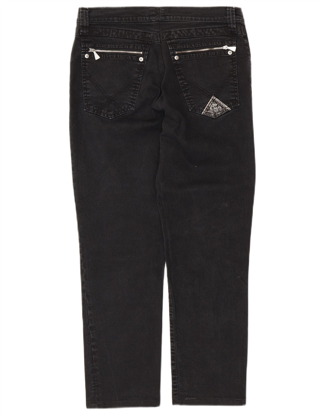 ROY ROGERS Womens Tapered Jeans W33 L27 Black