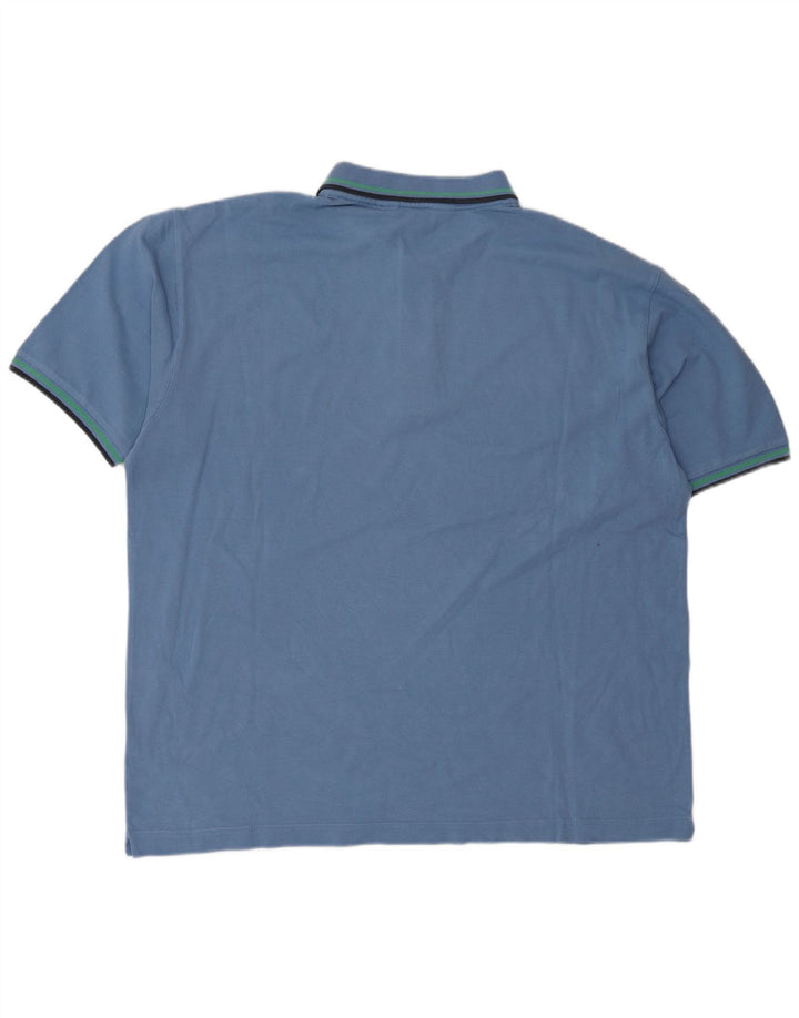 Kappa Mens Polo Polo Shirt 2XL Blue