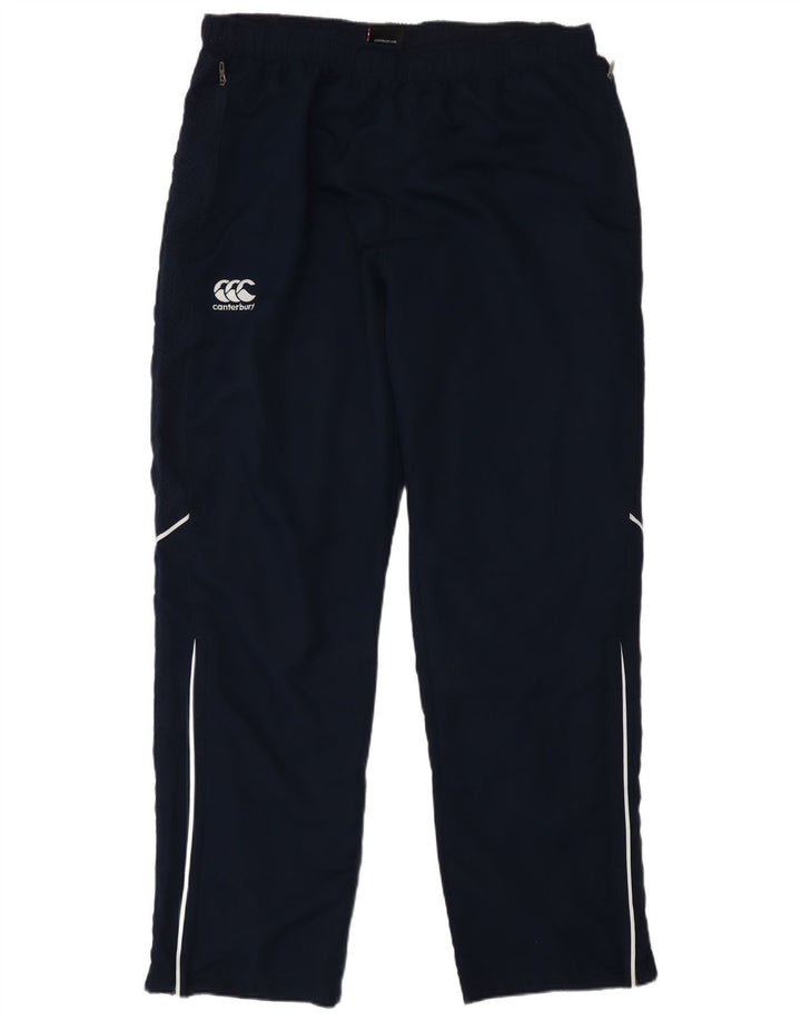 Canterbury Mens Tracksuit Trousers XL Navy Blue Polyester