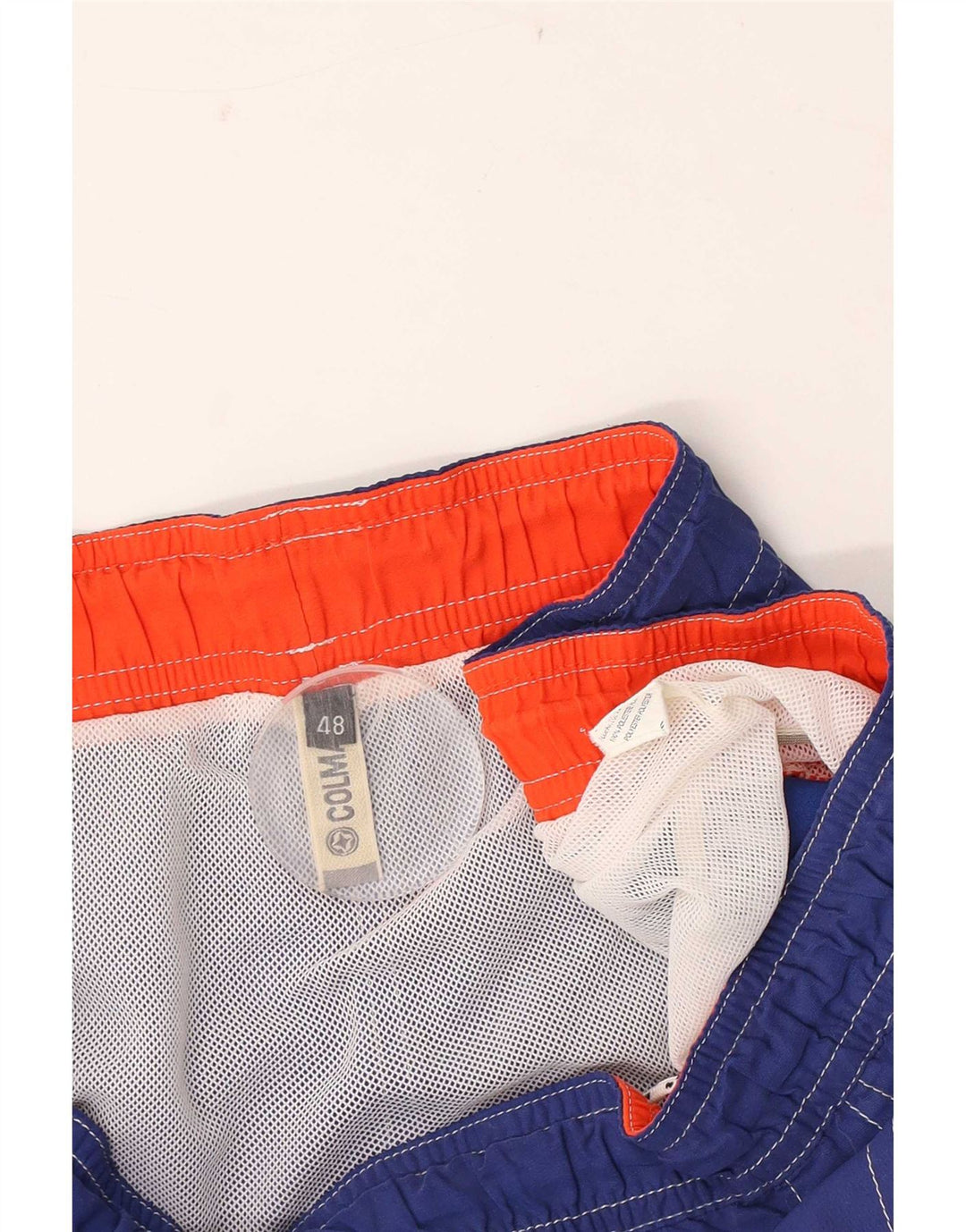 Colmar Mens Swimming Shorts IT 48 Medium  Blue Colourblock Polyester